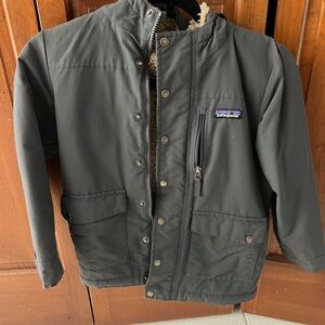 Grey Used Kids 7-8 Patagonia Winter Jacket